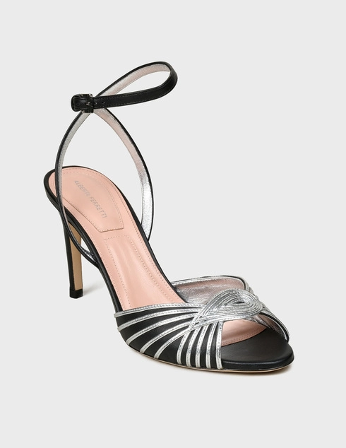 черные Босоножки Alberta Ferretti AF-A630580092-silver