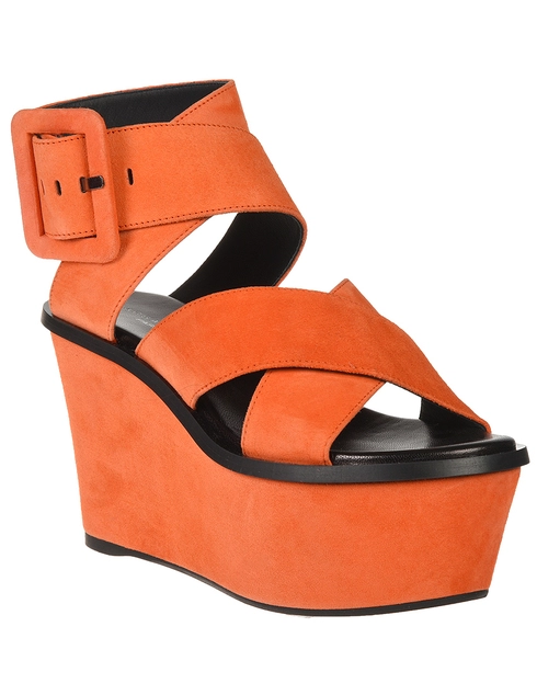 оранжевые Босоножки Barbara Bui 5226_orange