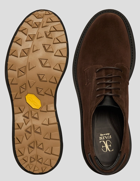 коричневые Дерби Fabi FU1216B-56068_brown размер - 42.5