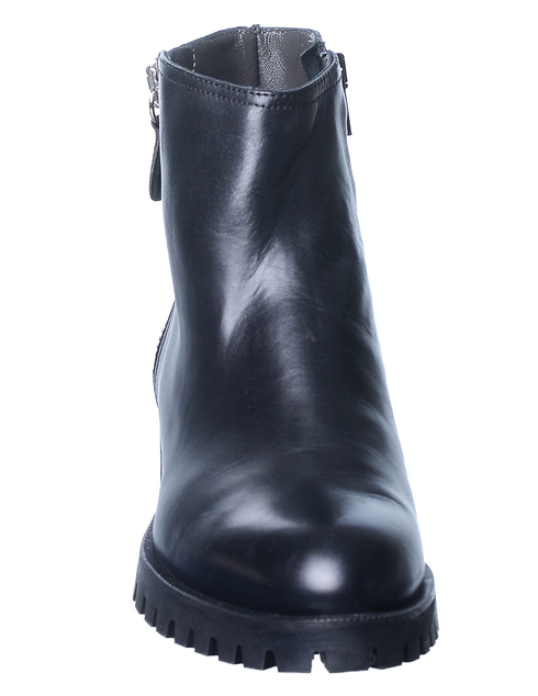женские черные кожаные Ботинки Napoleoni 2214_blackS - фото-5