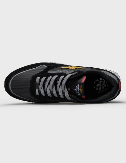 черные мужские Кроссовки Aeronautica Militare 3545_black 4913 грн