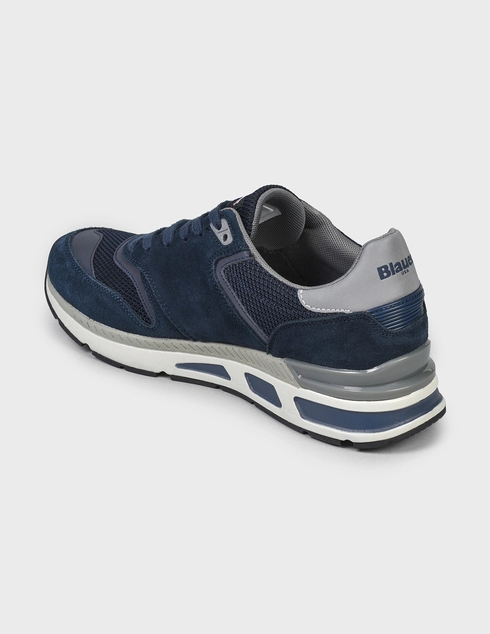 мужские синие Кроссовки Blauer 01-SME-СИН-blue - фото-2