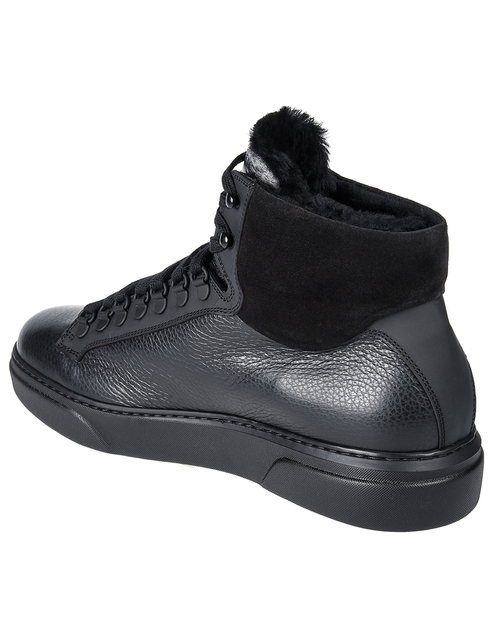 мужские черные Ботинки Camerlengo AGR-M15179BERLINO703_black - фото-2