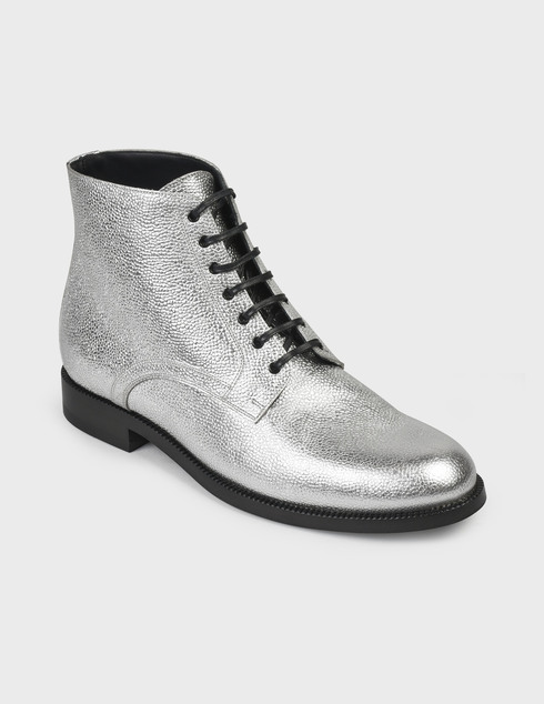 серебряные Ботинки Celine 4852-silver