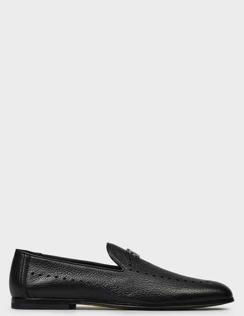 мужские черные кожаные Туфли Giampiero Nicola 42907-black - фото-5