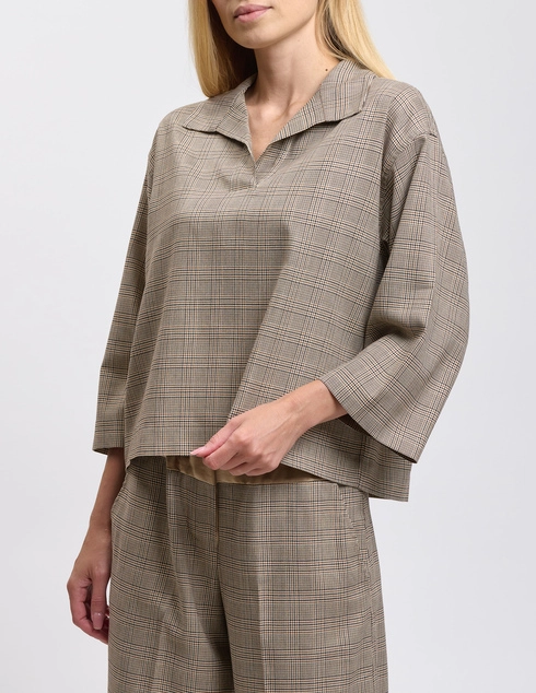 8PM Portia-Eugenia-wool-silk_beige фото-3