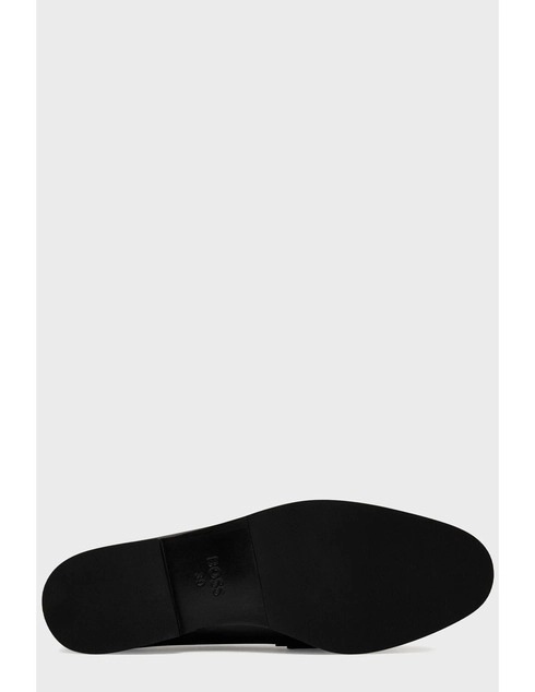 женские черные кожаные Лоферы Boss HUGO_BOSS_9996 - фото-5
