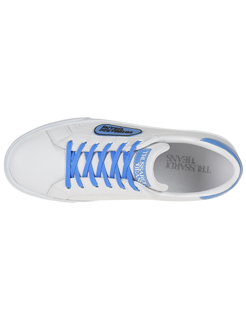 белые мужские Кеды Trussardi 00146-U101_white 3481 грн
