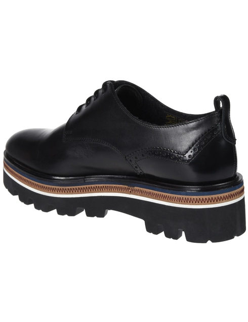 женские черные Дерби Fratelli Rossetti S75927_black - фото-2