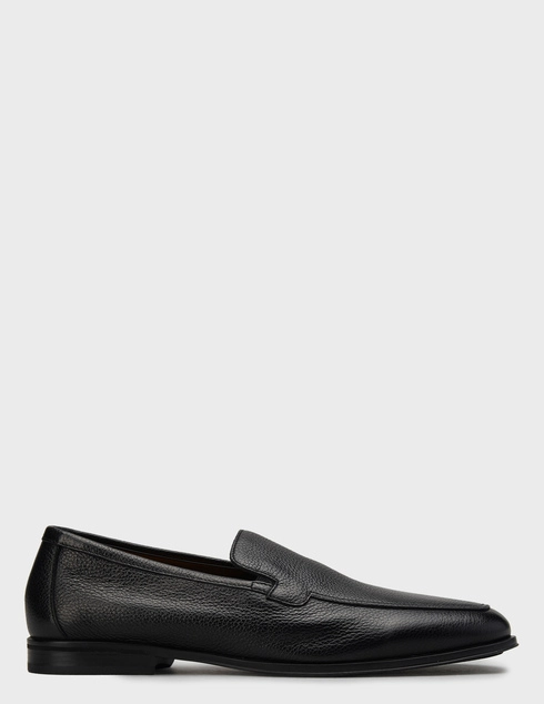 мужские черные кожаные Туфли Doucal'S AGR-3392_black - фото-5