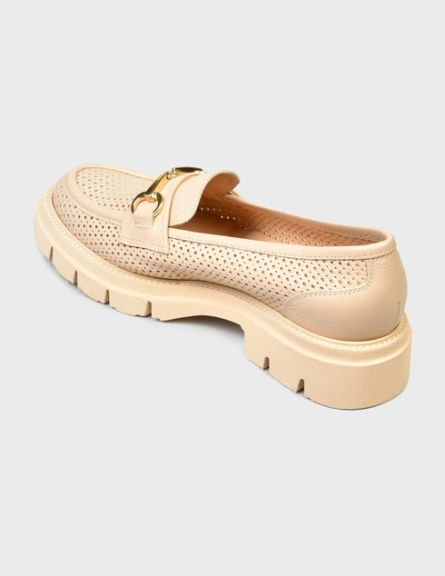 женские бежевые Лоферы Luca Grossi 490-beige - фото-2