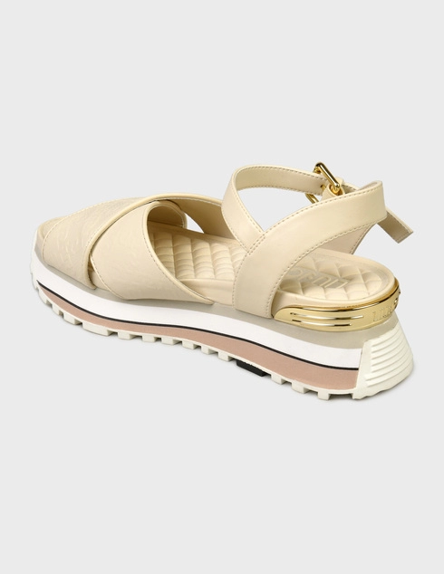женские бежевые Босоножки Liu Jo 3163_beige - фото-2