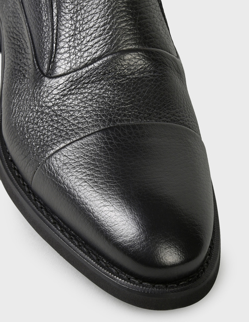 мужские черные кожаные Туфли Barrett Brt-AW21-192U089-4-black - фото-5