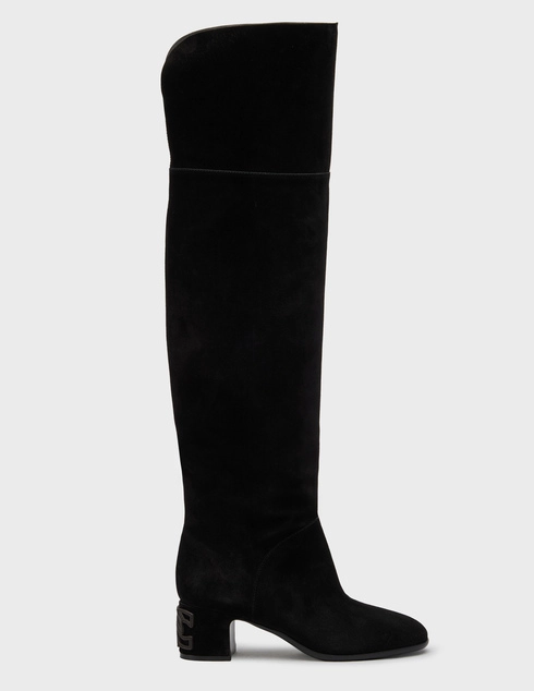 черные Ботфорты Casadei 081_black размер - 36; 37.5; 38; 38.5