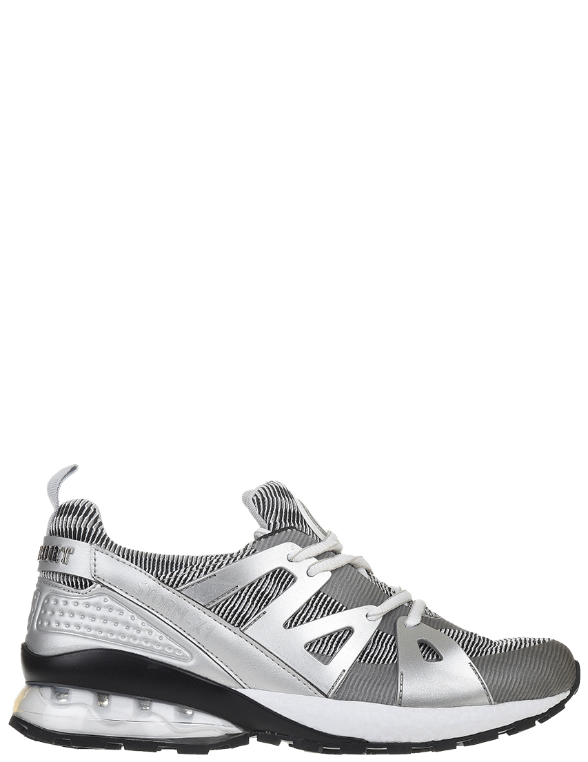 Женские кроссовки Plein Sport 807-R-silver_gray