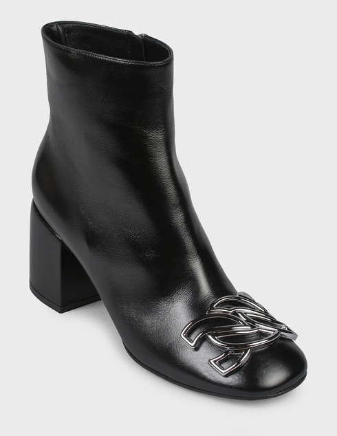 черные Ботильоны Casadei AGR-034-0601-black