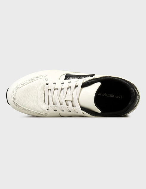 белые женские Кроссовки Emporio Armani AGR-181-611_white 10113 грн