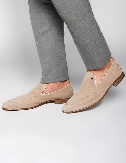 бежевые Туфли Moreschi 774-beige