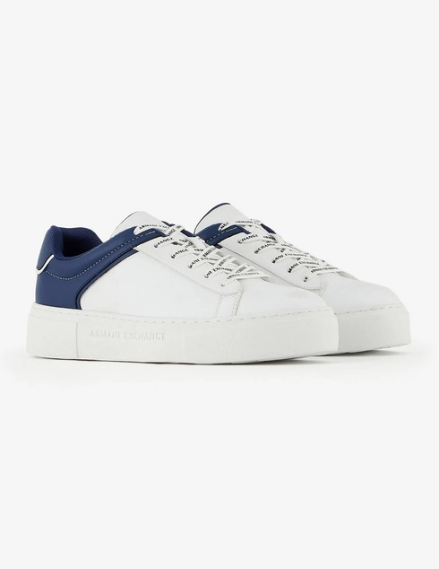 белые Кеды Armani Exchange ws178_white