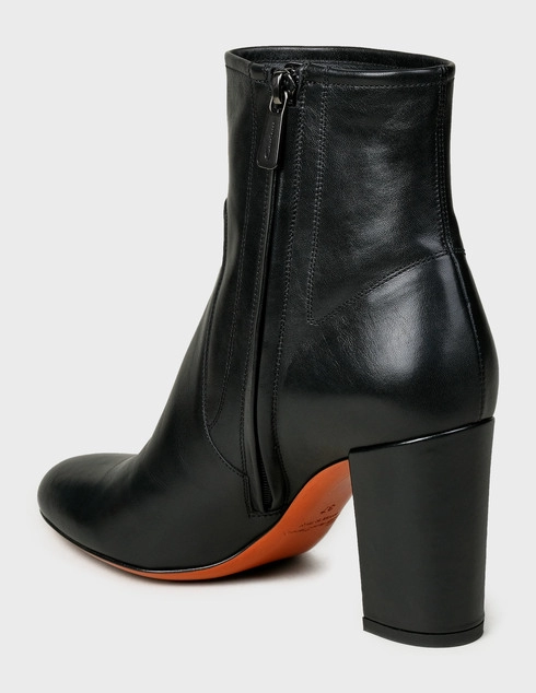 женские черные Полусапоги Santoni Sant-WTVU56323HI2SLNTN35-black - фото-2