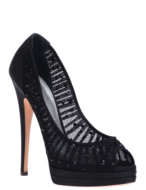 черные Туфли Casadei 6000_black