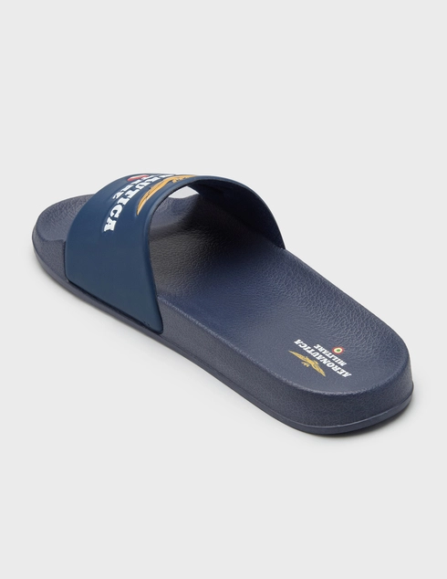 мужские синие Шлепанцы Aeronautica Militare 3337-08351_blue - фото-2