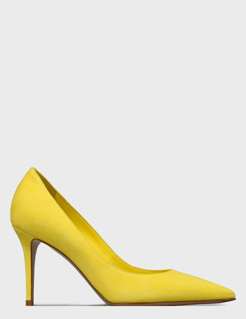 женские желтые замшевые Туфли Le Silla 609_yellow - фото-5