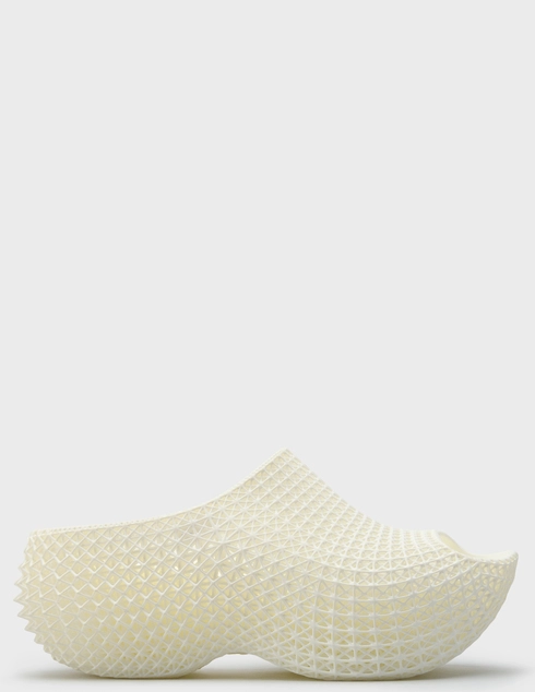 женские белые резиновые Шлепанцы 2AM 109W-sil-white - фото-5