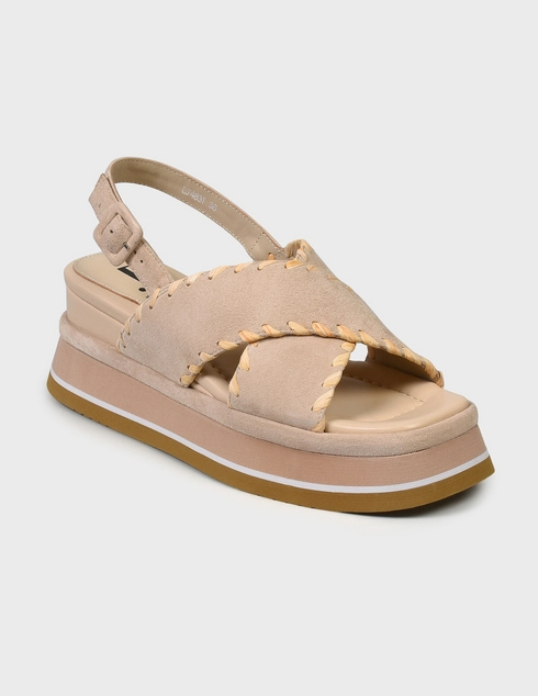 бежевые Босоножки Jeannot LJ483T-beige