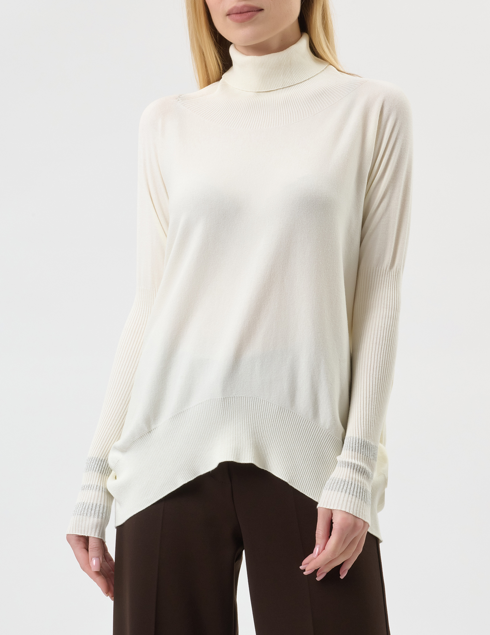 

Свитер, Белый;молочный