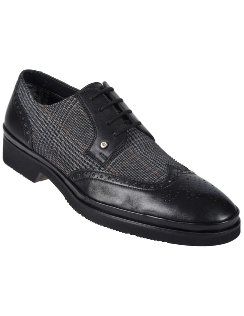 черные Дерби Aldo Brue 8526-black