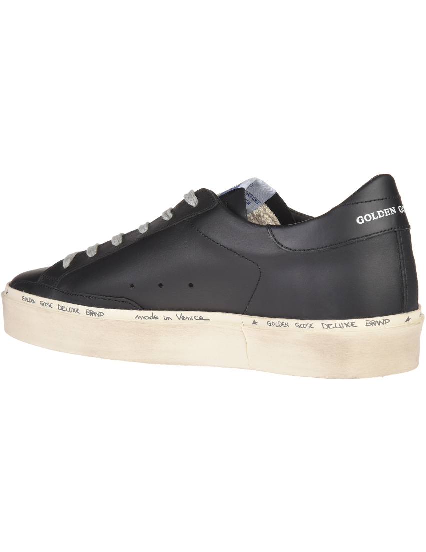 женские черные Кеды Golden Goose Deluxe Brand G33WS-945-A6_black - фото-2