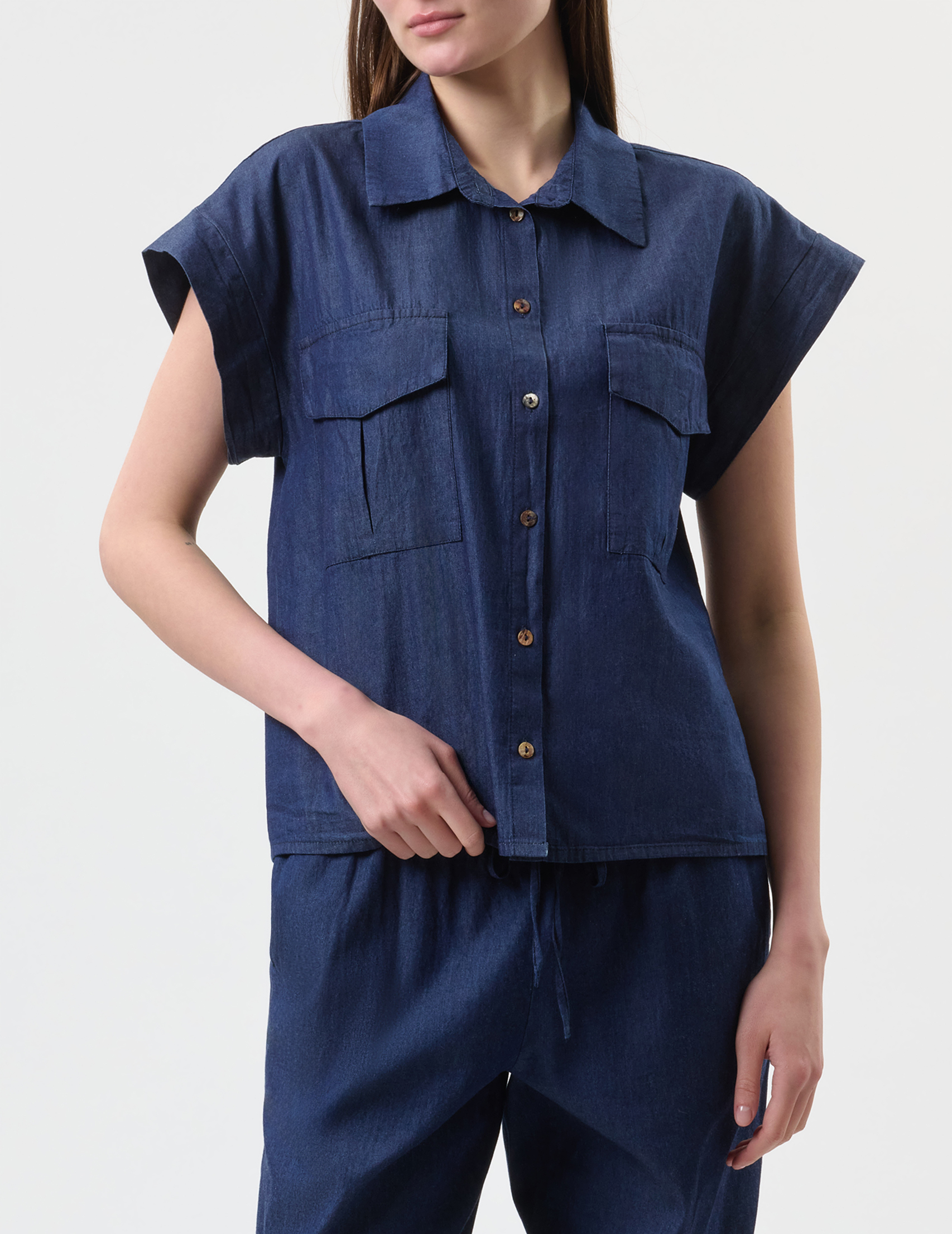 

Рубашка, Синий