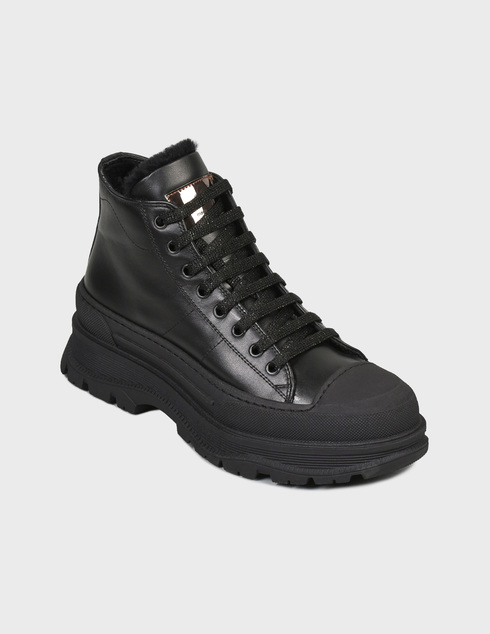 черные Ботинки Roberto Serpentini 4872-black