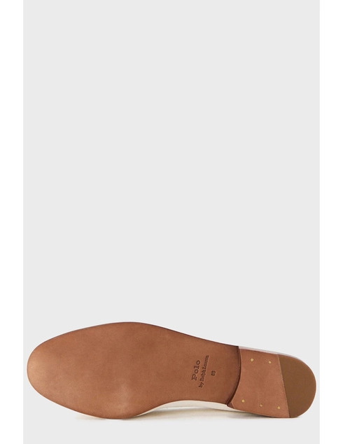 женские белые кожаные Лоферы Polo Ralph Lauren RALPH_LAUREN_3491 - фото-5