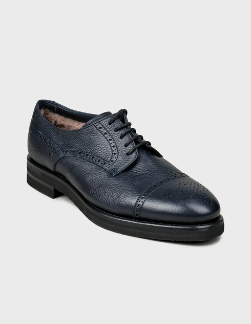 синие Дерби Henderson Baracco HND-AW19-592181-64039996-blue