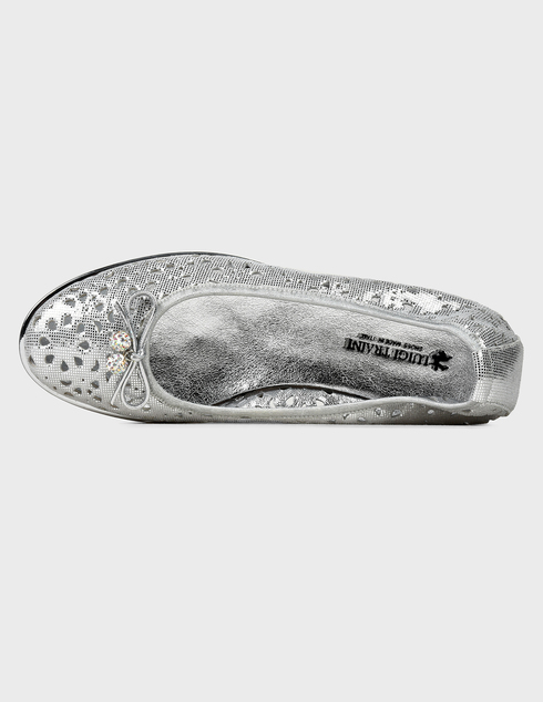 серебряные женские Туфли Luigi Traini 2000-131-silver 2550 грн