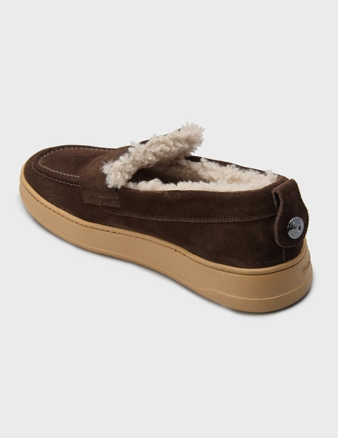 мужские коричневые Лоферы Voile Blanche 9623-3-Brown - фото-2