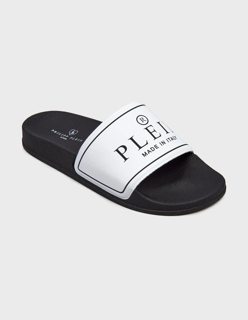 белые Шлепанцы Philipp Plein 78013-GOM_white