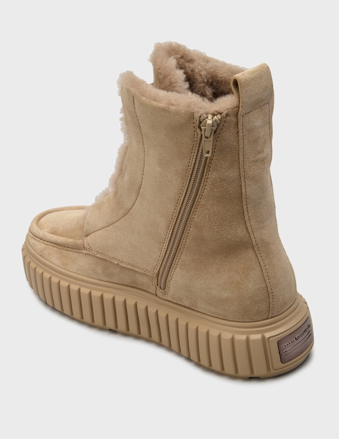 женские бежевые Ботинки Kennel & Schmenger 25110_beige - фото-2