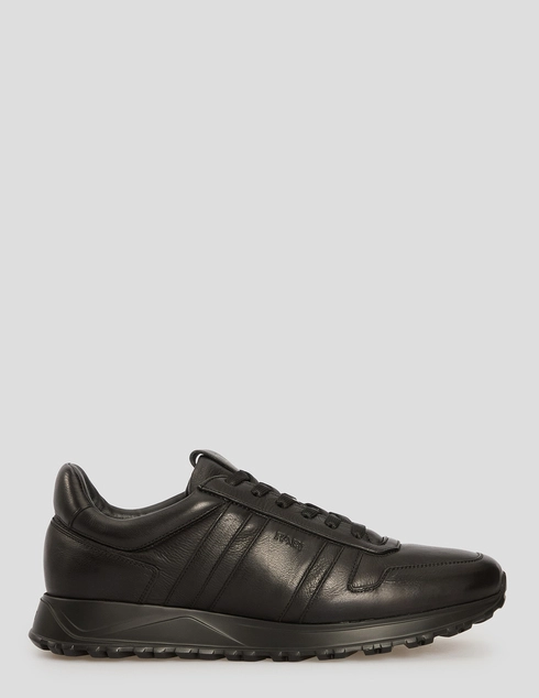 мужские черные кожаные Кроссовки Fabi FU1407AT-56074_black - фото-5