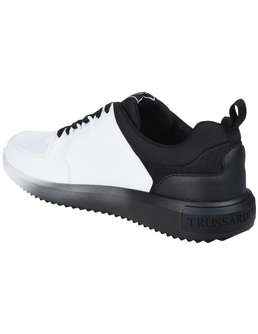 мужские белые Кроссовки Trussardi 77A001859Y099999-K308 - фото-2