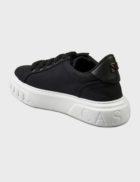женские черные Кеды Casadei 960_black - фото-2