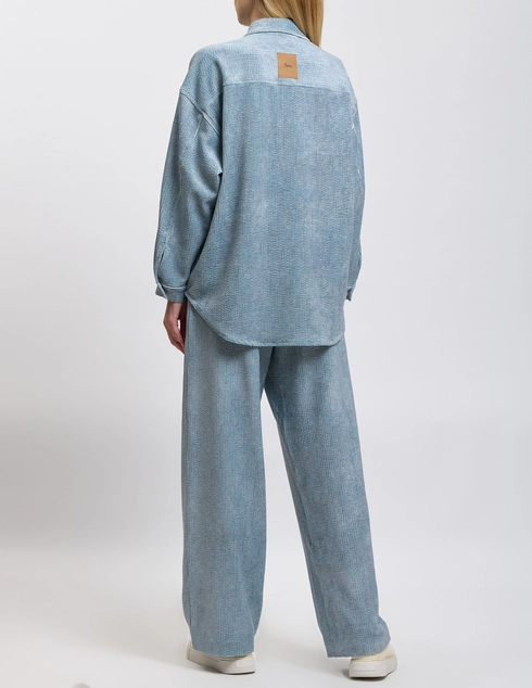 8PM Petunia-Philomena-velv-flanel-Blu_blue фото-2
