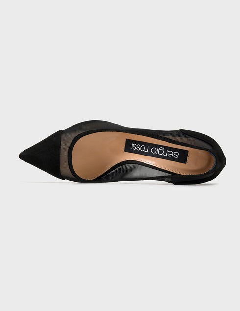 черные женские Туфли Sergio Rossi SA89580-MAFM46-1000-110-black 11668 грн