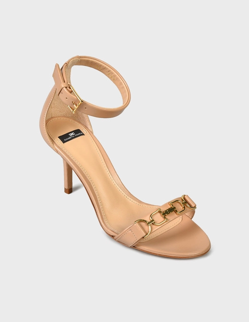 бежевые Босоножки Elisabetta Franchi SA-98L-11E2-V420-470