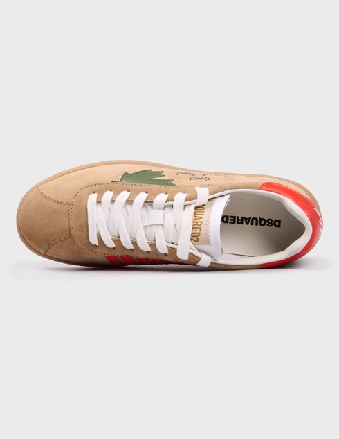 бежевые мужские Кроссовки Dsquared2 0468-beigeM 16408 грн
