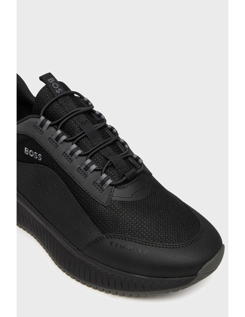 мужские черные  Кроссовки Boss HUGO_BOSS_10157 - фото-5