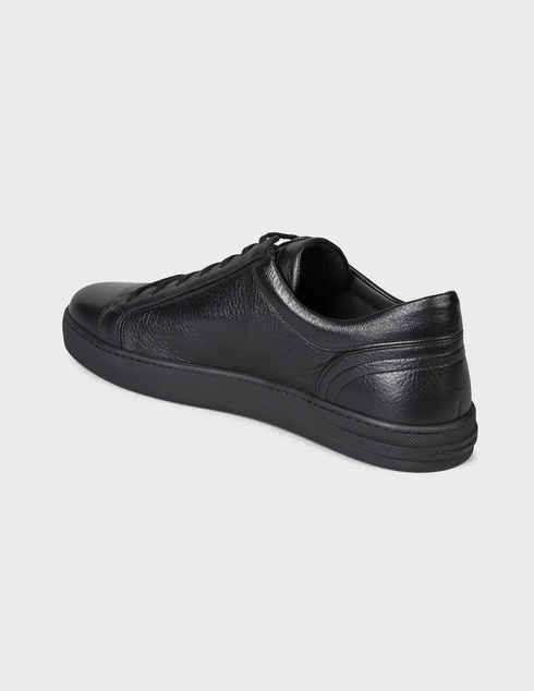 мужские черные Кеды Moreschi 712-black - фото-2