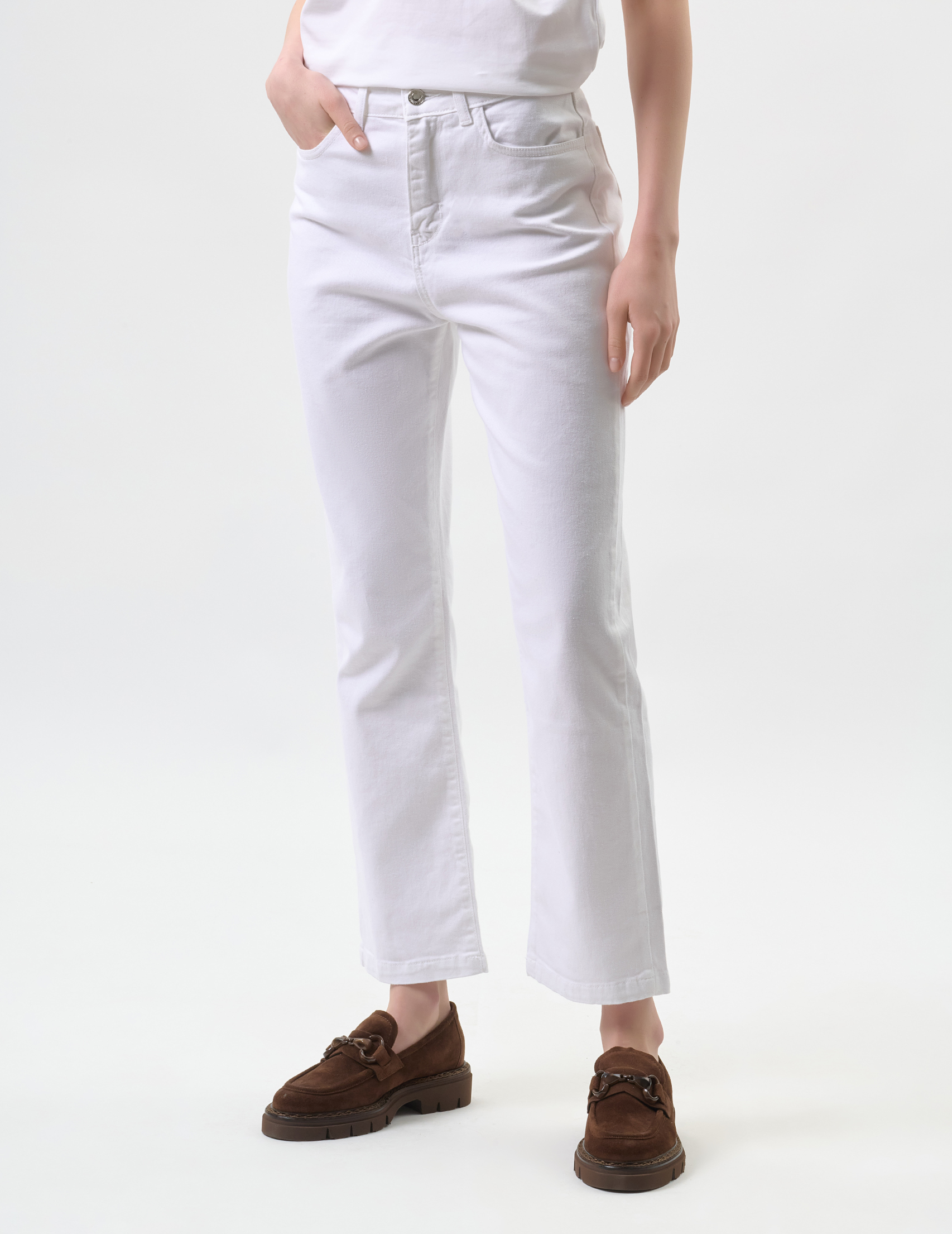 

Джинсы, Белый